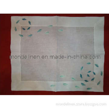 Pure Linen Fish Printing Placemat (PM-006)